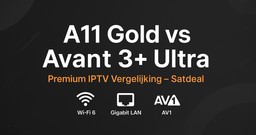 Amiko Gold A11 Gold VS Xsarius Avant 3+ Ultra